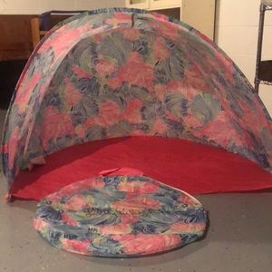 Lilly Pulitzer Summer Fun Beach Tent